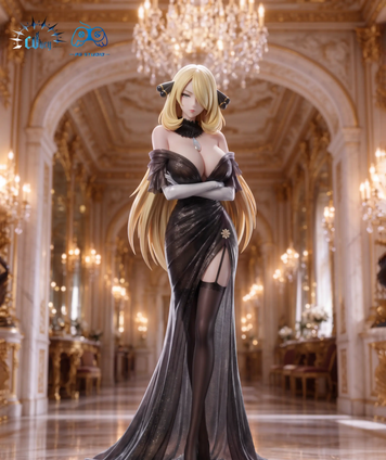 Оригінальна аніме фігурка Evening Gown Series Cynthia Pok&eacute;mon Оригінальна аніме фігурка