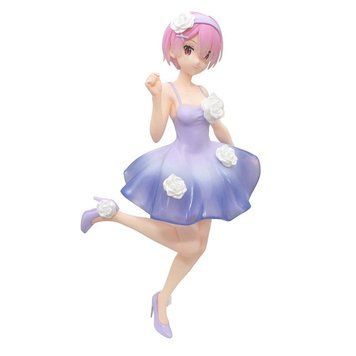 Оригінальна аніме фігурка Re:Zero - Ram - Flower Dress Ver. Trio Try It | Оригінальна аніме фігурка