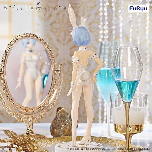 Оригінальна аніме фігурка Re:Zero - Rem - BiCute Bunnies (White Pearl Color Ver.) | Оригінальна аніме фігурка