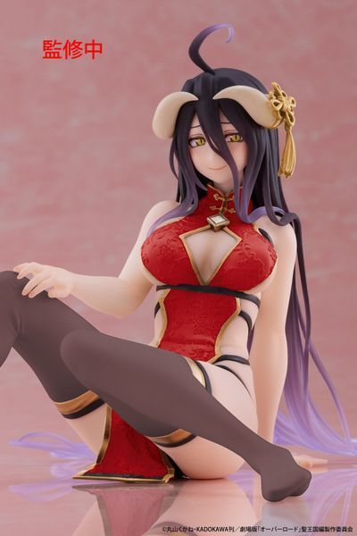 Оригінальна аніме фігурка Overlord - Albedo - Desktop Cute - China Dress ver., Renewal | Оригінальна аніме фігурка
