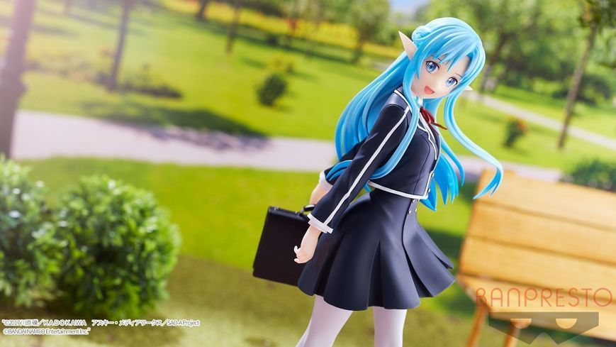Оригінальна аніме фігурка Sword Art Online - Asuna - EXQ Figure Kikan-sha Gakkou Seifuku ver. | Оригінальна аніме фігурка